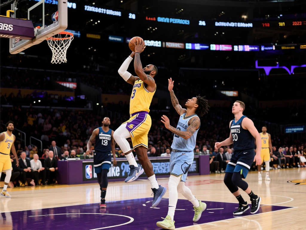 NBA季后赛对决揭晓:湖人迎战森林狼,勇士附加赛对阵灰熊