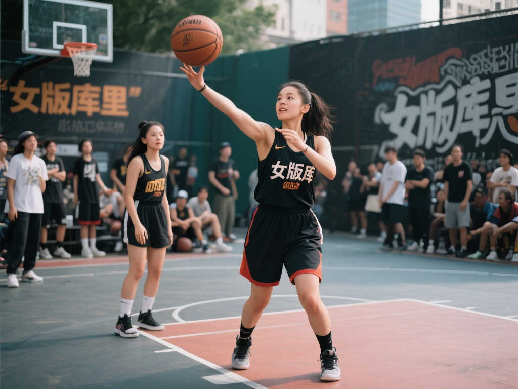 大表妹野球场秀球技,路人惨遭碾压!